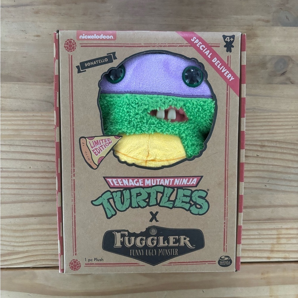 Nickelodeon Donatello Teenage Mutant Ninja Turtles Fuggler‎ Plush
